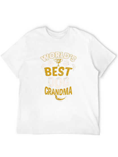 Worlds Best Dog Grandma T-Shirt