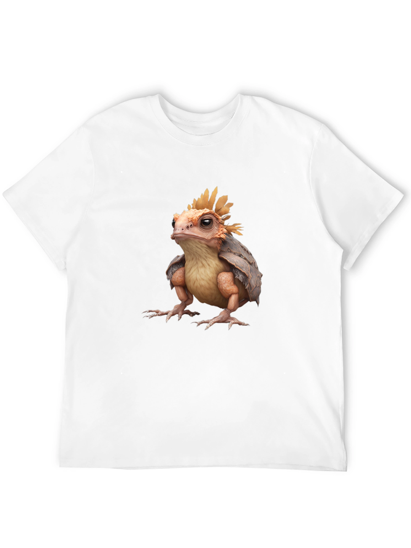 Frog-Turtle Creature Black T-Shirt