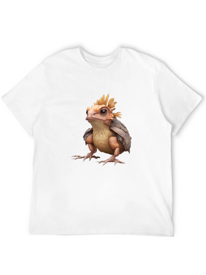 Frog-Turtle Creature Black T-Shirt