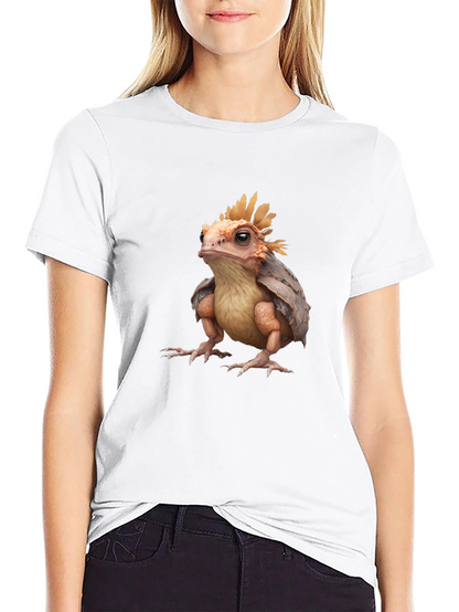 Frog-Turtle Creature Black T-Shirt