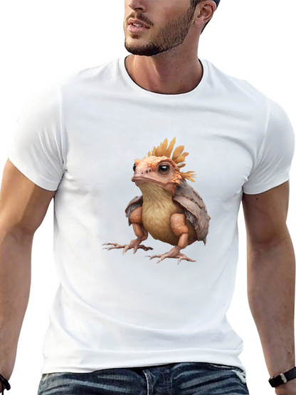 Frog-Turtle Creature Black T-Shirt