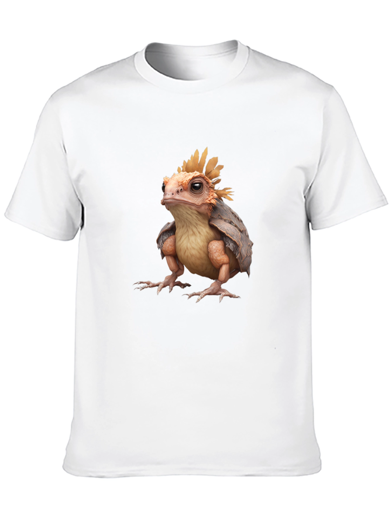 Frog-Turtle Creature Black T-Shirt