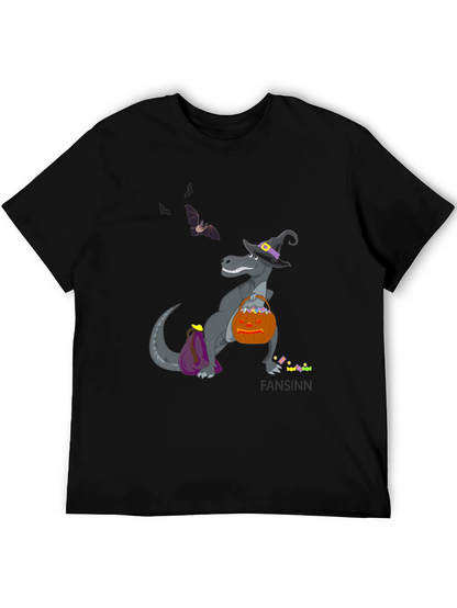 Halloween Dino T-Shirt - Trick or Treat Fun