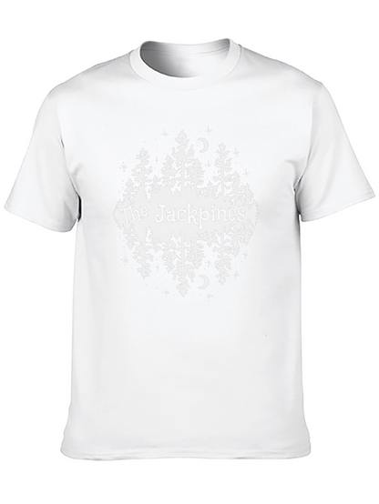 The Jackpines Graphic Tee - Black Cotton T-Shirt