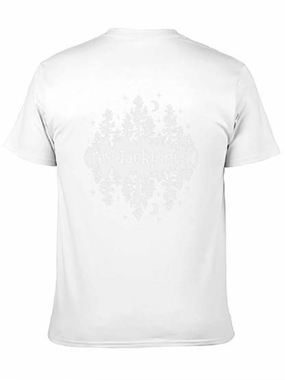 The Jackpines Graphic Tee - Black Cotton T-Shirt