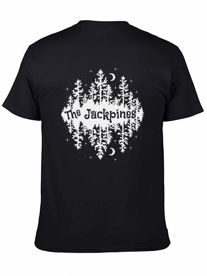 The Jackpines Graphic Tee - Black Cotton T-Shirt