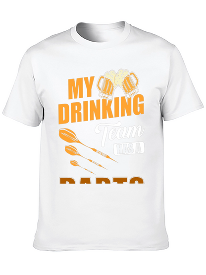 Funny Drinking Team Darts T-Shirt