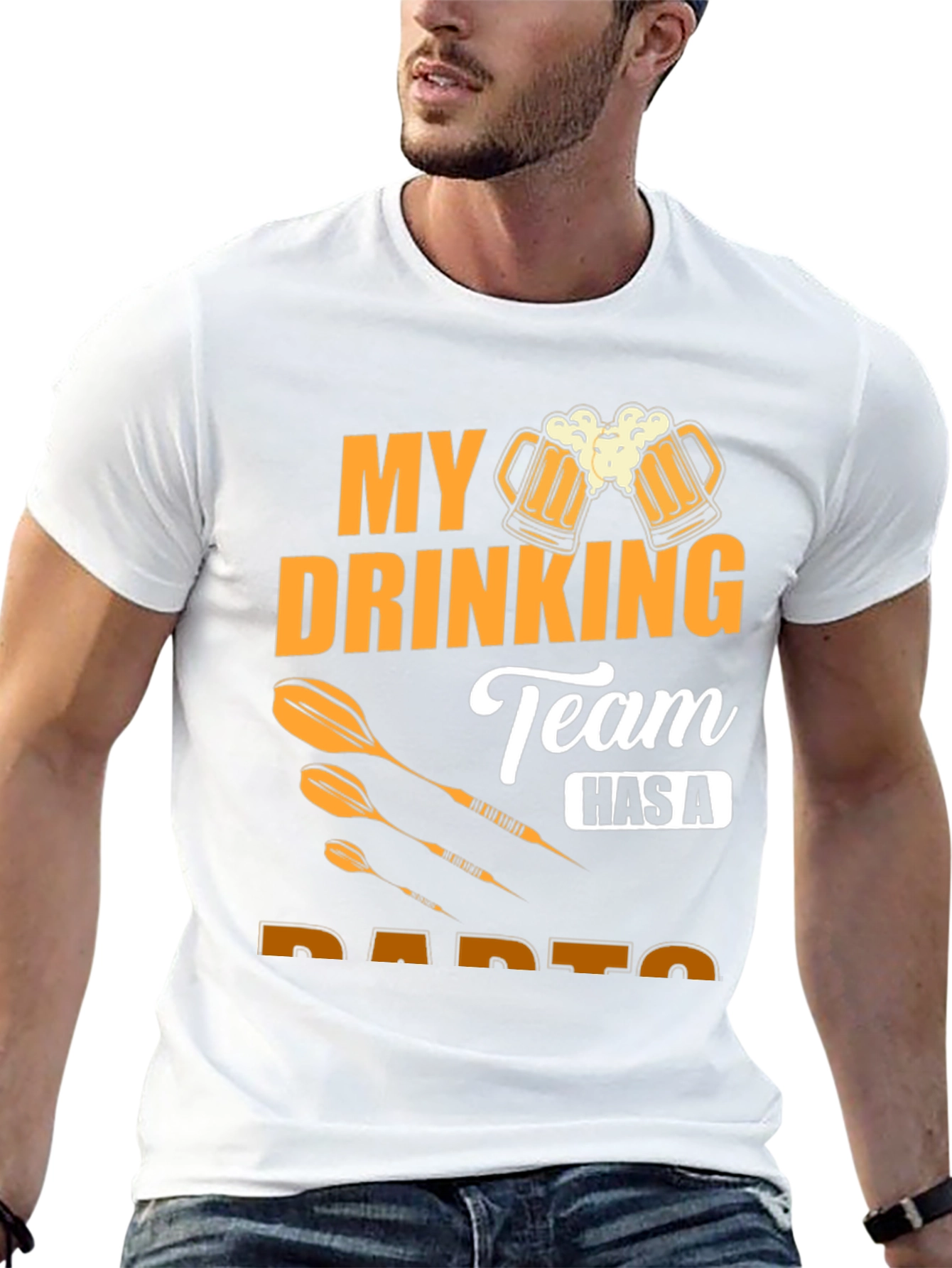Funny Drinking Team Darts T-Shirt