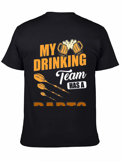 Funny Drinking Team Darts T-Shirt