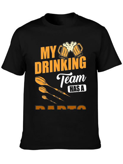 Funny Drinking Team Darts T-Shirt