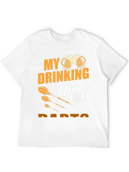 Funny Drinking Team Darts T-Shirt