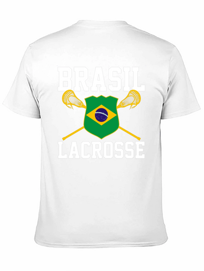 Brasil Lacrosse T-Shirt - Black Cotton Tee