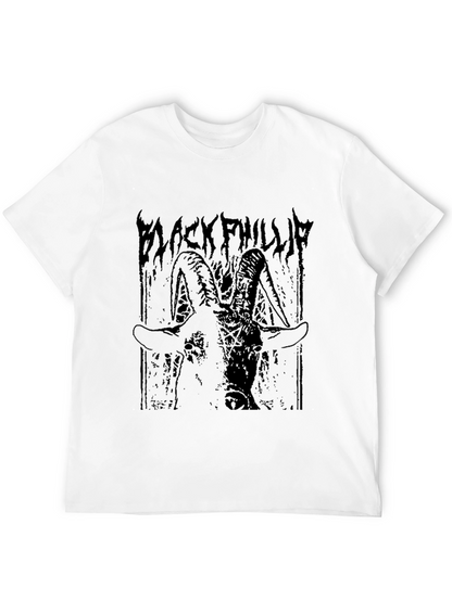 Black Phillip Goat Graphic T-Shirt