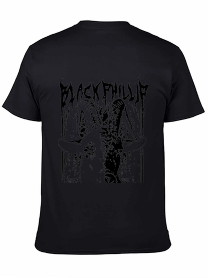 Black Phillip Goat Graphic T-Shirt