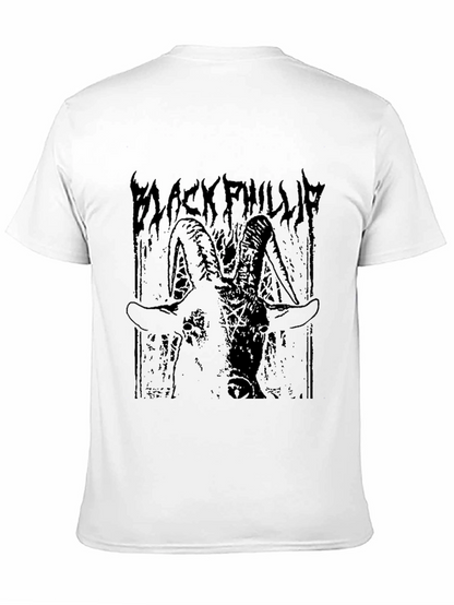 Black Phillip Goat Graphic T-Shirt