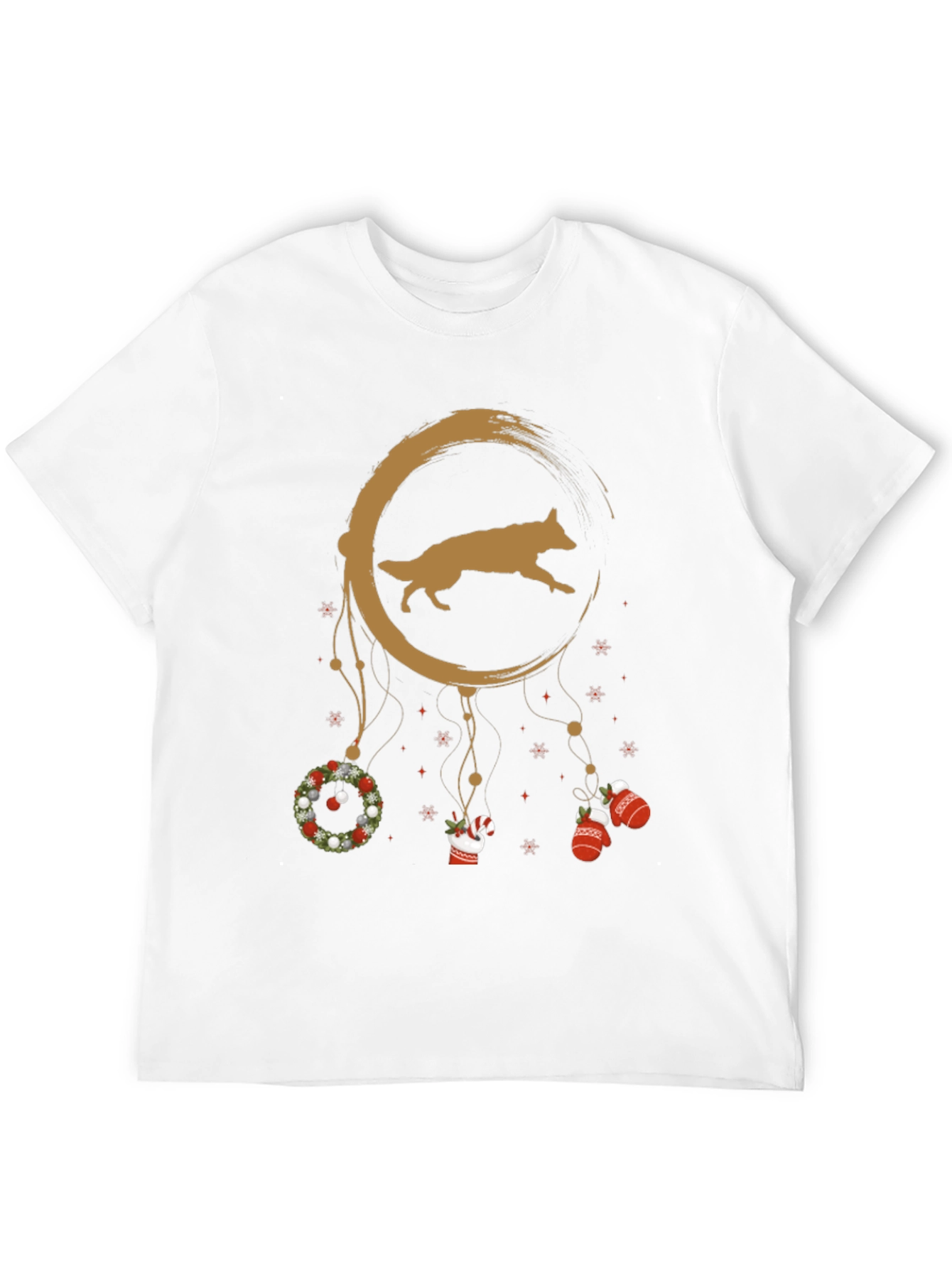 Festive Dog Dreamcatcher T-Shirt