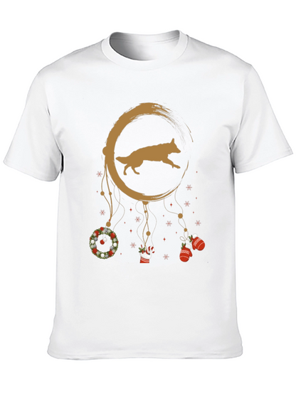 Festive Dog Dreamcatcher T-Shirt