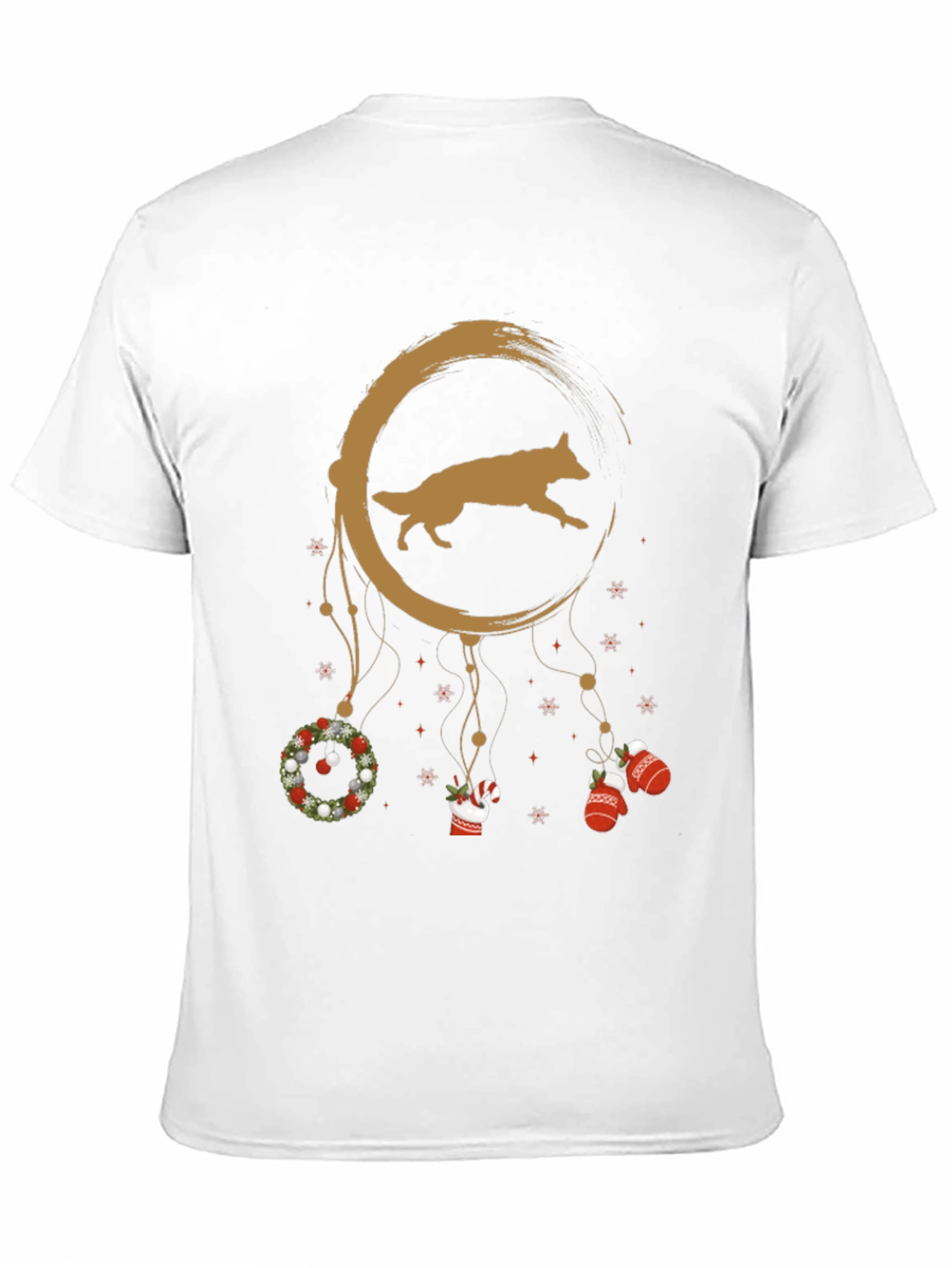 Festive Dog Dreamcatcher T-Shirt