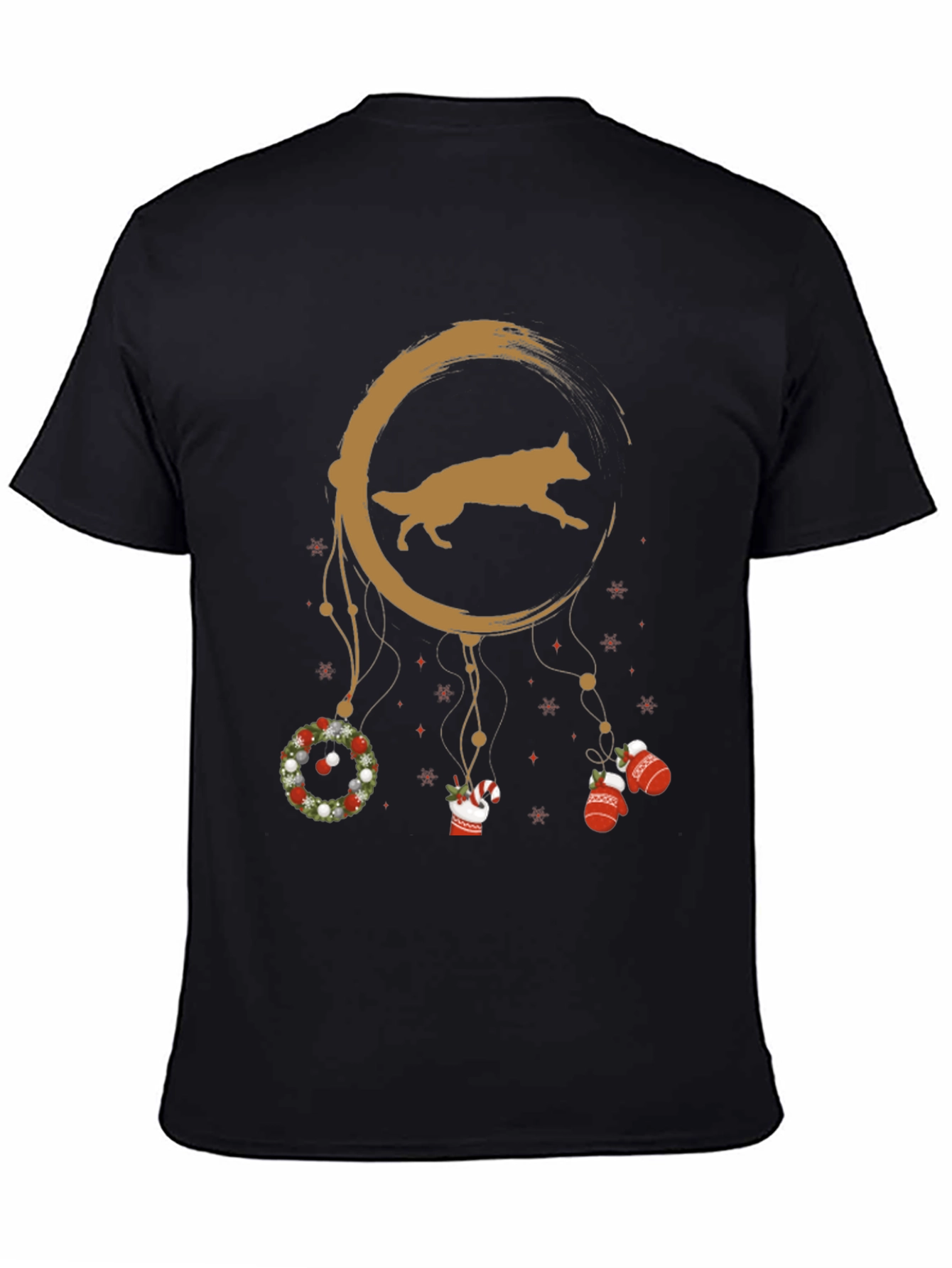 Festive Dog Dreamcatcher T-Shirt