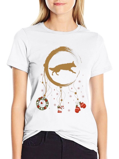 Festive Dog Dreamcatcher T-Shirt