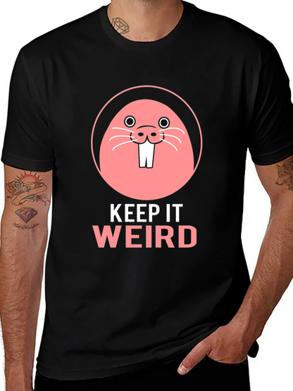 Keep It Weird Rodent Graphic Tee