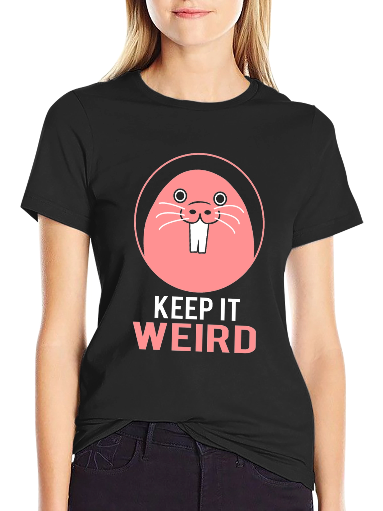 Keep It Weird Rodent Graphic Tee