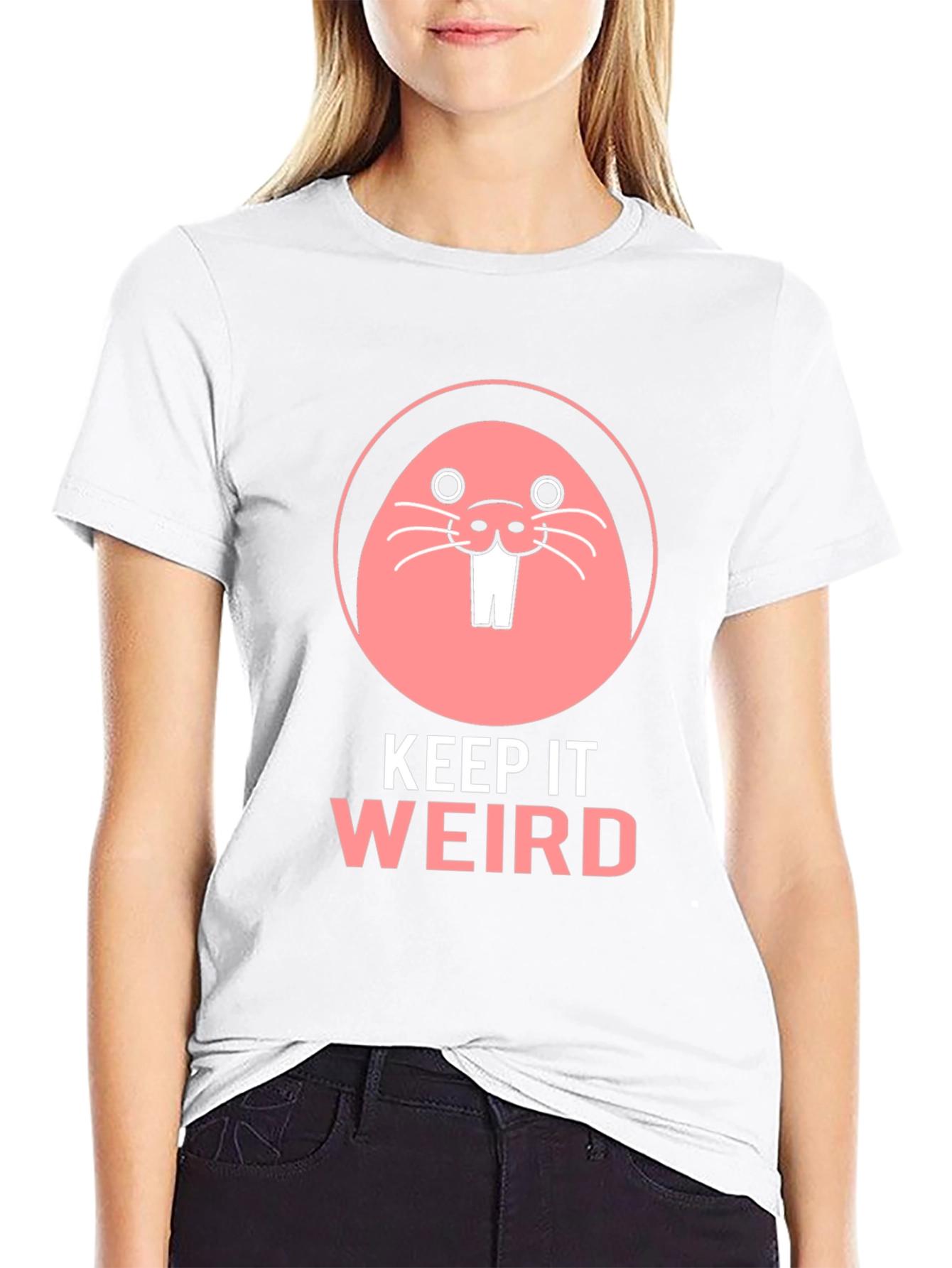 Keep It Weird Rodent Graphic Tee