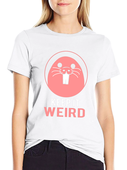 Keep It Weird Rodent Graphic Tee