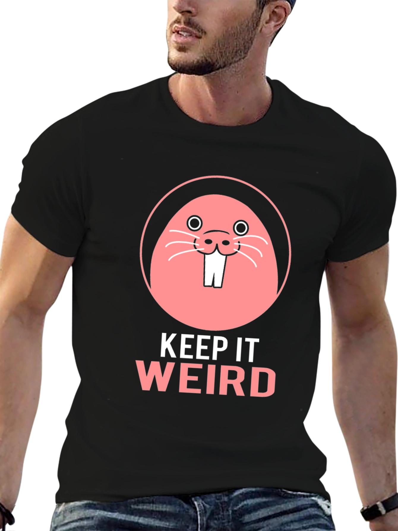 Keep It Weird Rodent Graphic Tee