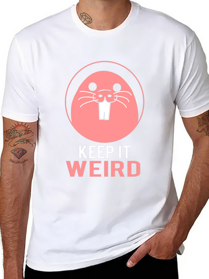 Keep It Weird Rodent Graphic Tee
