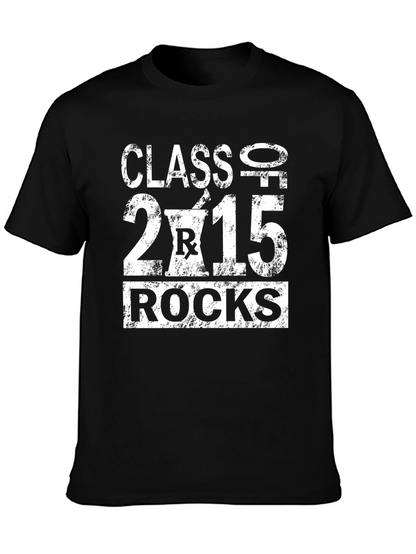 Class of 2015 Rocks T-Shirt - Black