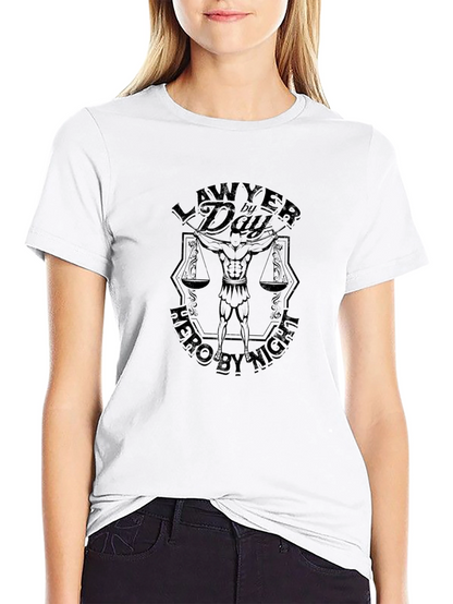 Lawyer Day Hero Night Graphic T-Shirt