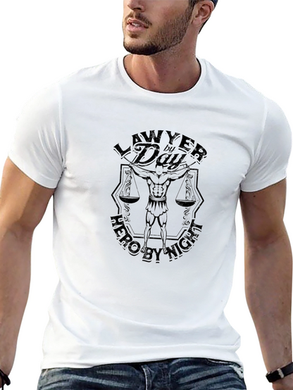 Lawyer Day Hero Night Graphic T-Shirt