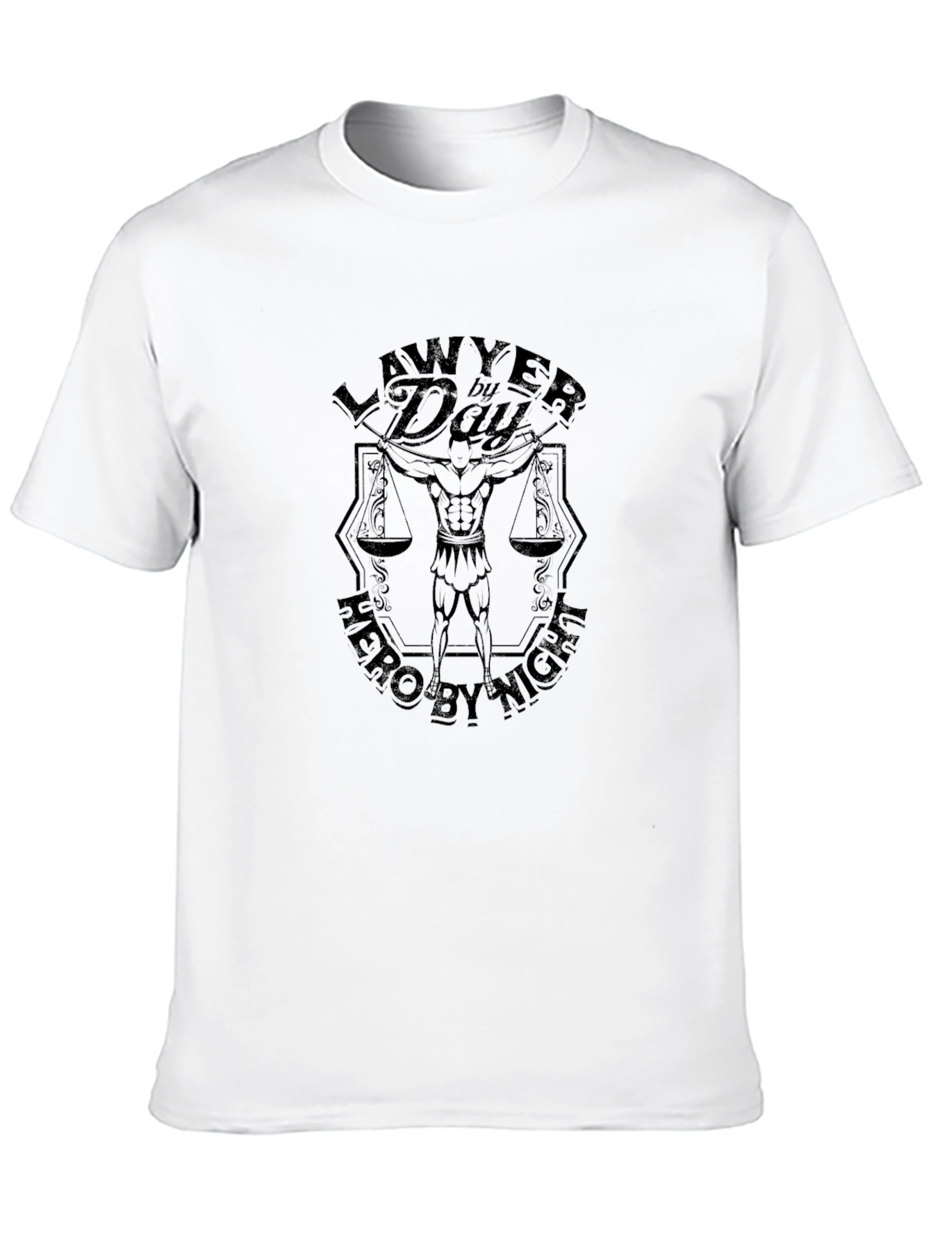 Lawyer Day Hero Night Graphic T-Shirt