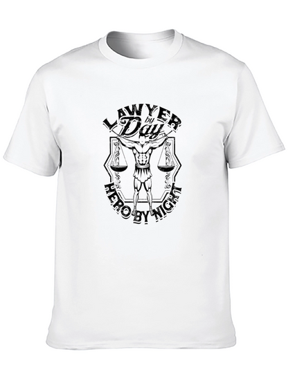Lawyer Day Hero Night Graphic T-Shirt