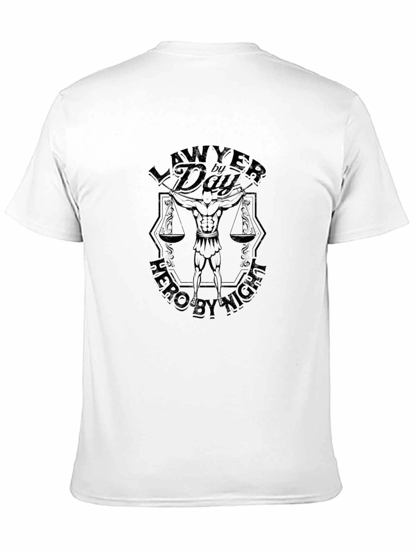 Lawyer Day Hero Night Graphic T-Shirt