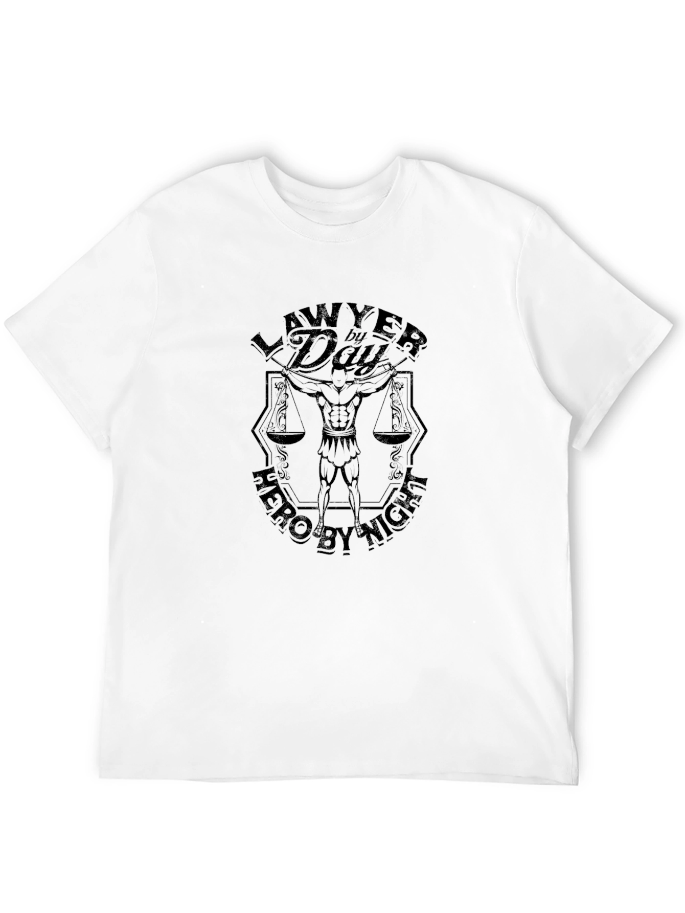 Lawyer Day Hero Night Graphic T-Shirt