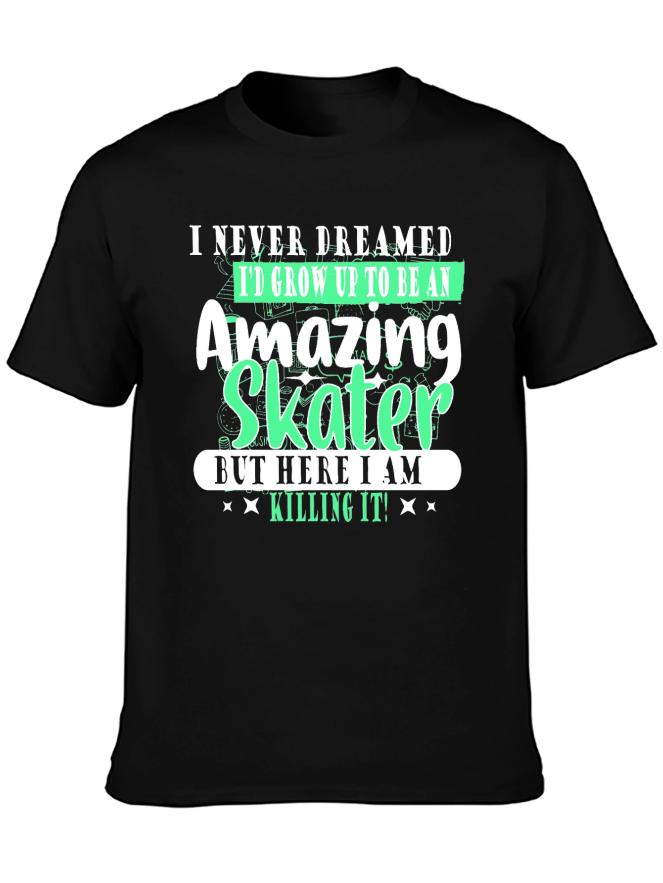 Amazing Skater T-Shirt - Funny Graphic Tee