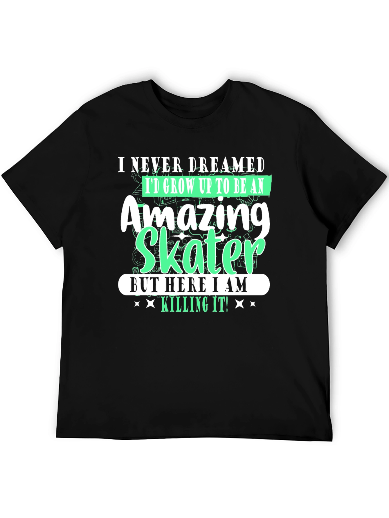 Amazing Skater T-Shirt - Funny Graphic Tee