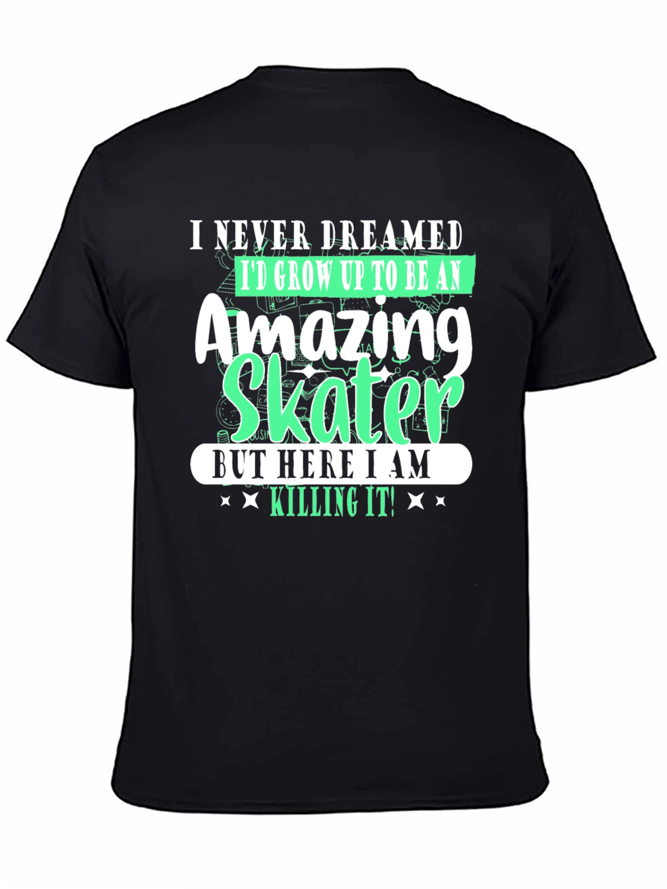 Amazing Skater T-Shirt - Funny Graphic Tee