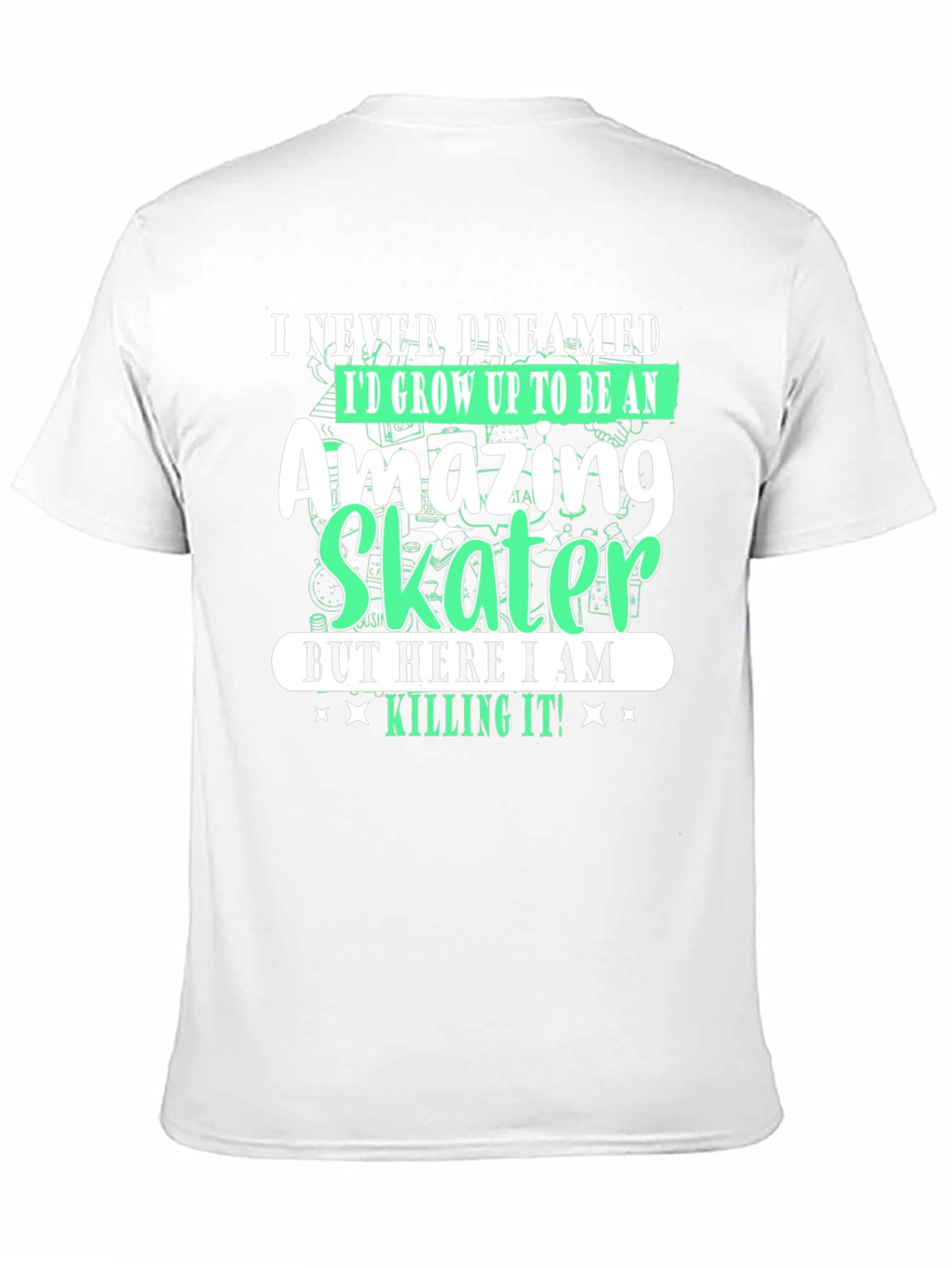 Amazing Skater T-Shirt - Funny Graphic Tee