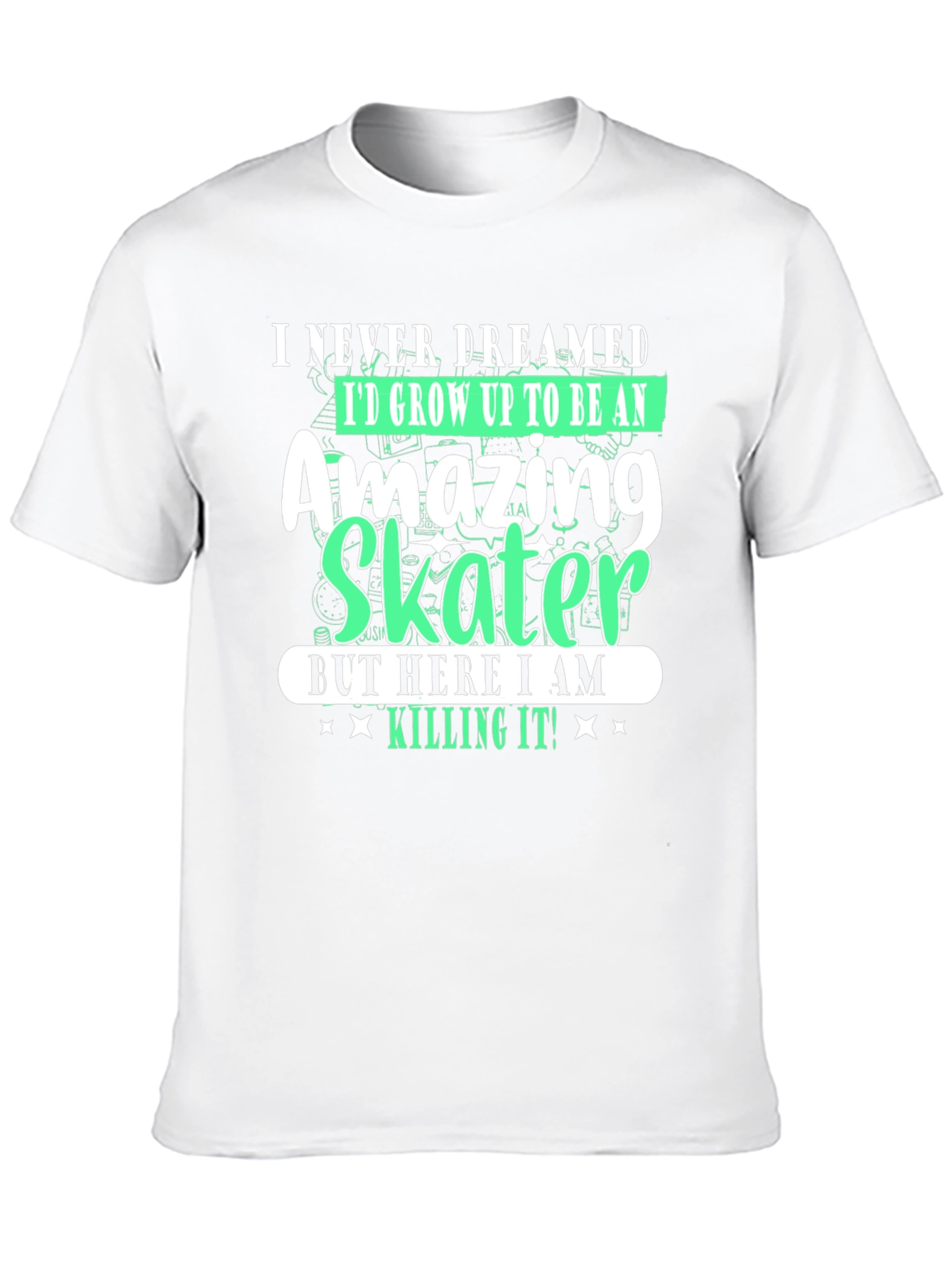 Amazing Skater T-Shirt - Funny Graphic Tee