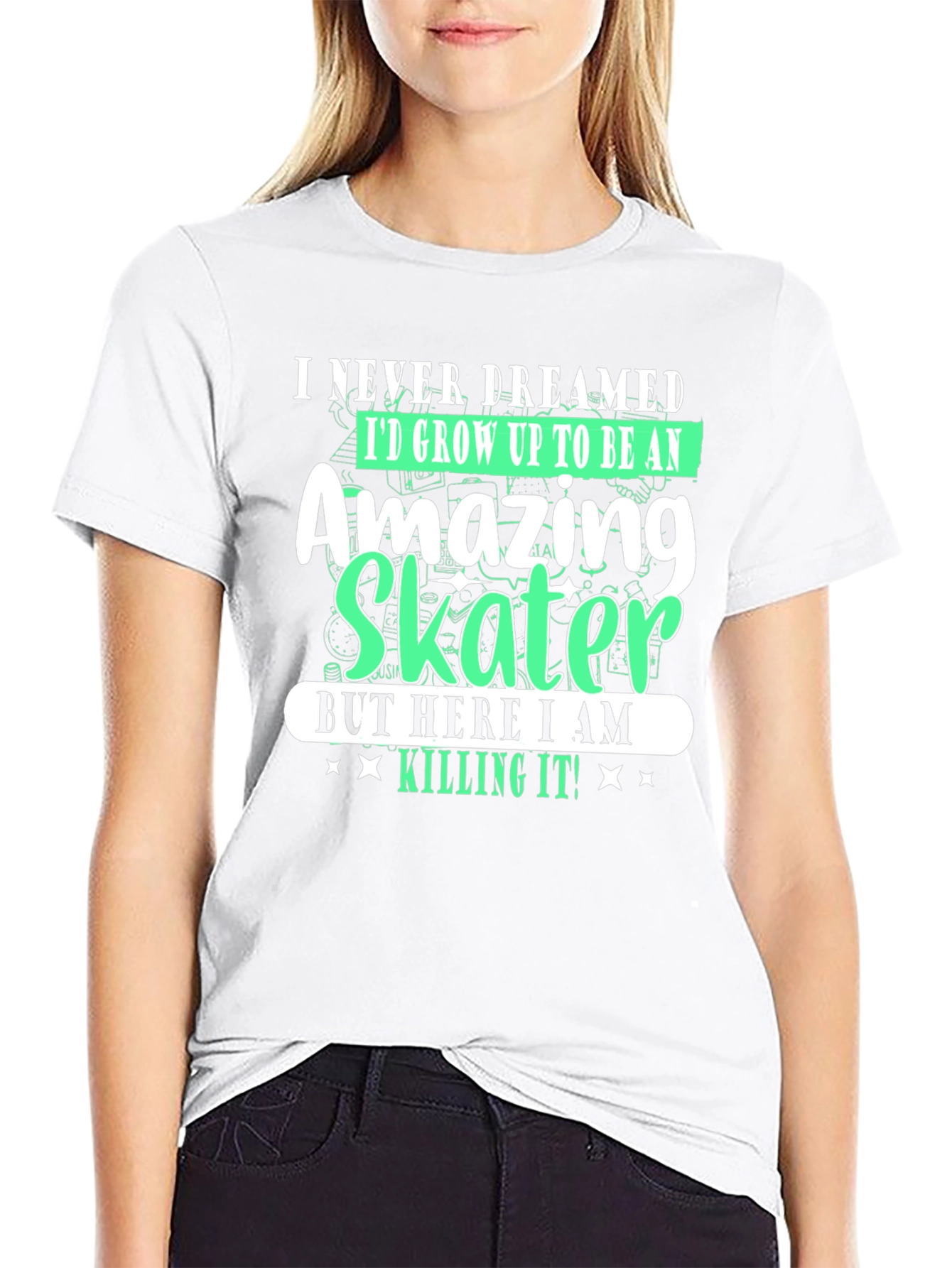 Amazing Skater T-Shirt - Funny Graphic Tee