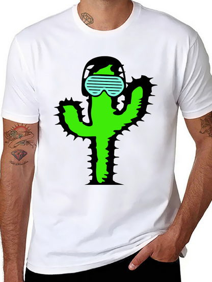 Cool Cactus T-Shirt - Black
