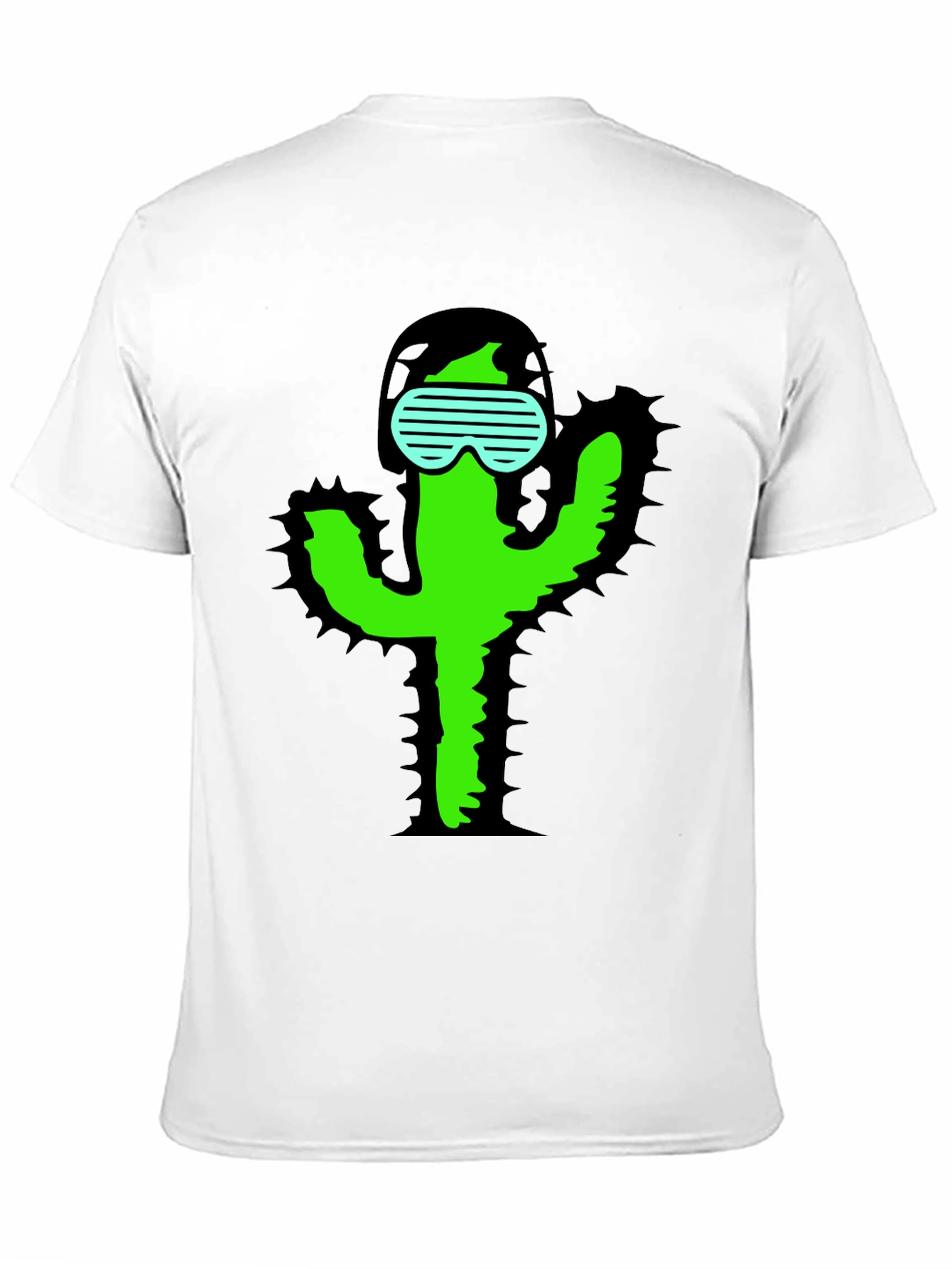 Cool Cactus T-Shirt - Black