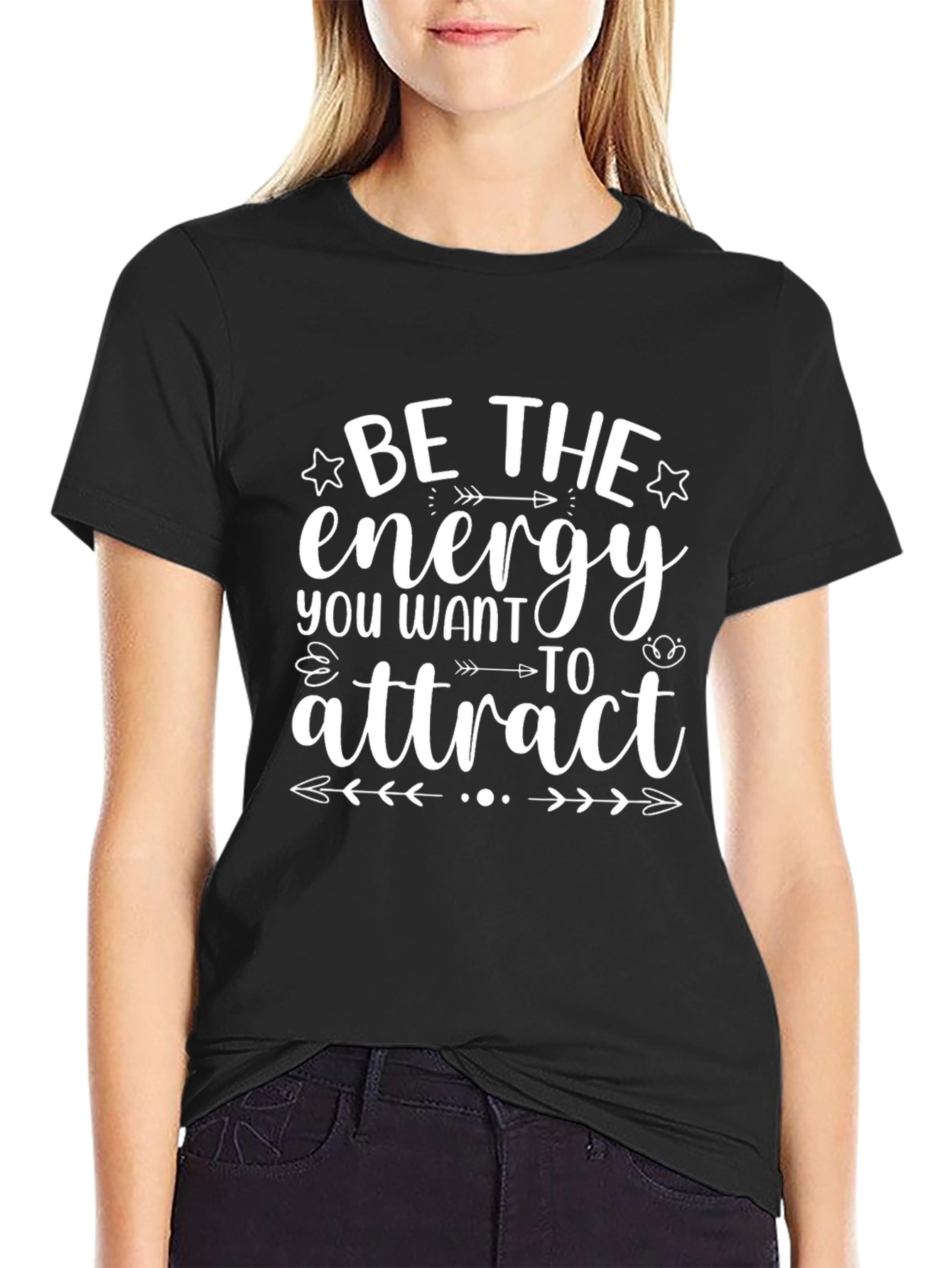 Be the Energy Graphic T-Shirt - Black