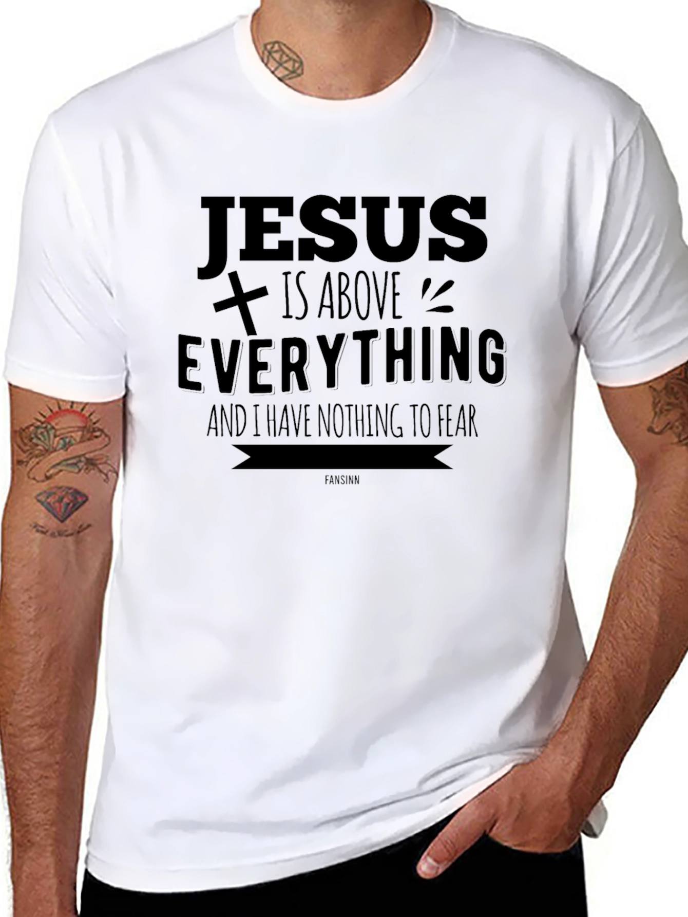 Jesus Is Above Everything Christian T-Shirt