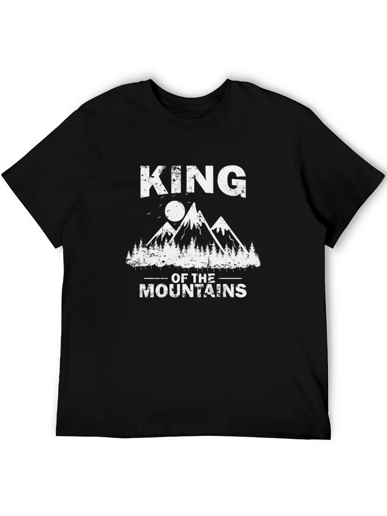 King of the Mountains Graphic T-Shirt - Black