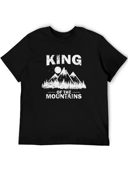 King of the Mountains Graphic T-Shirt - Black