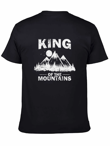 King of the Mountains Graphic T-Shirt - Black